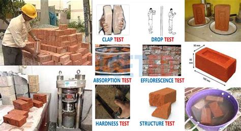 hardness test of bricks|tests on bricks for construction.